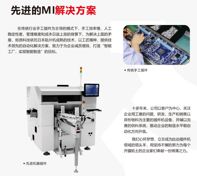 通信設(shè)備自動(dòng)插件機(jī)：塑造高效制造的精密利器
